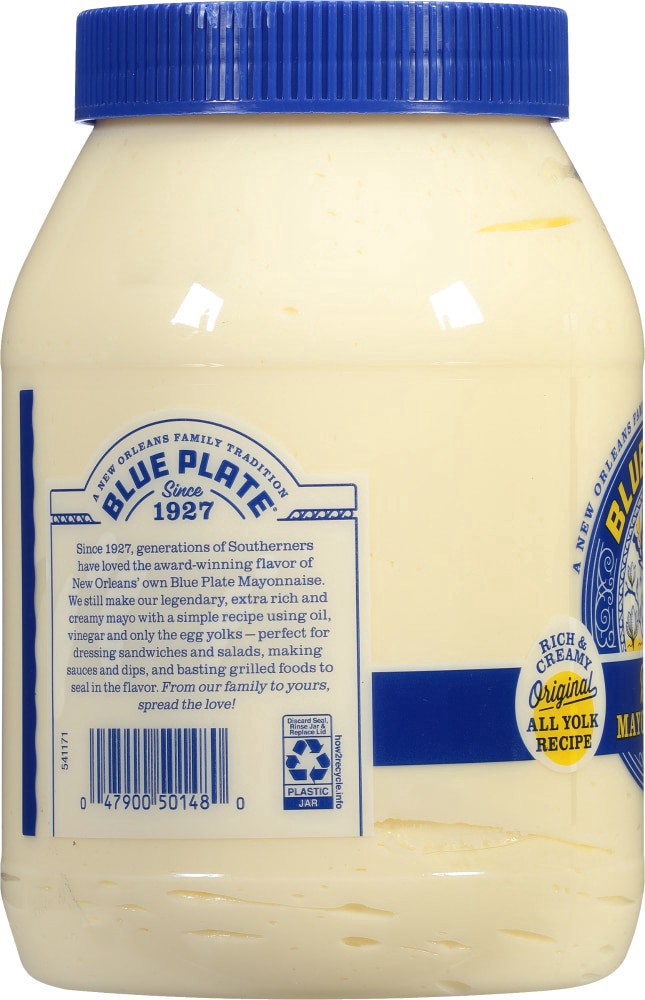 slide 2 of 4, Blue Plate Mayonnaise, 48 oz