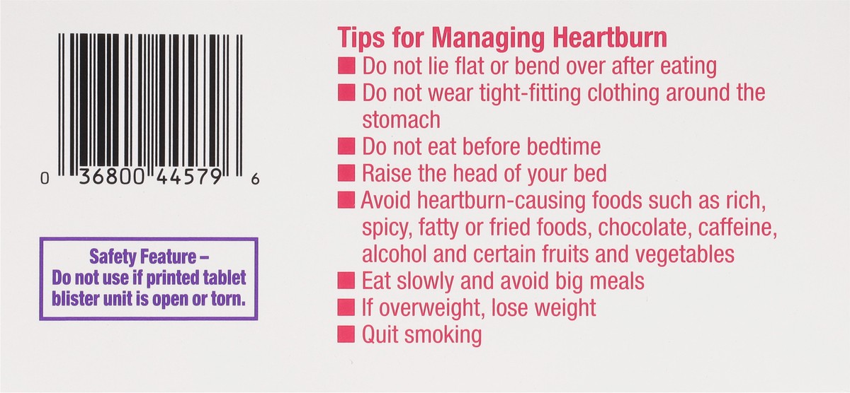 slide 9 of 9, TopCare Acid Reducer, Orally Disintegrating Tablets, Strawberry Flavor, 42 ct