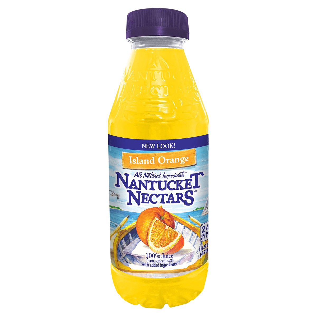 slide 9 of 12, Nantucket Nectars Island Orange- 15.9 fl oz, 15.9 fl oz