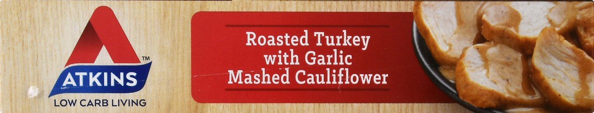 slide 3 of 9, Atkins Roasted Turkey with Garlic Mashed Cauliflower, 9 oz