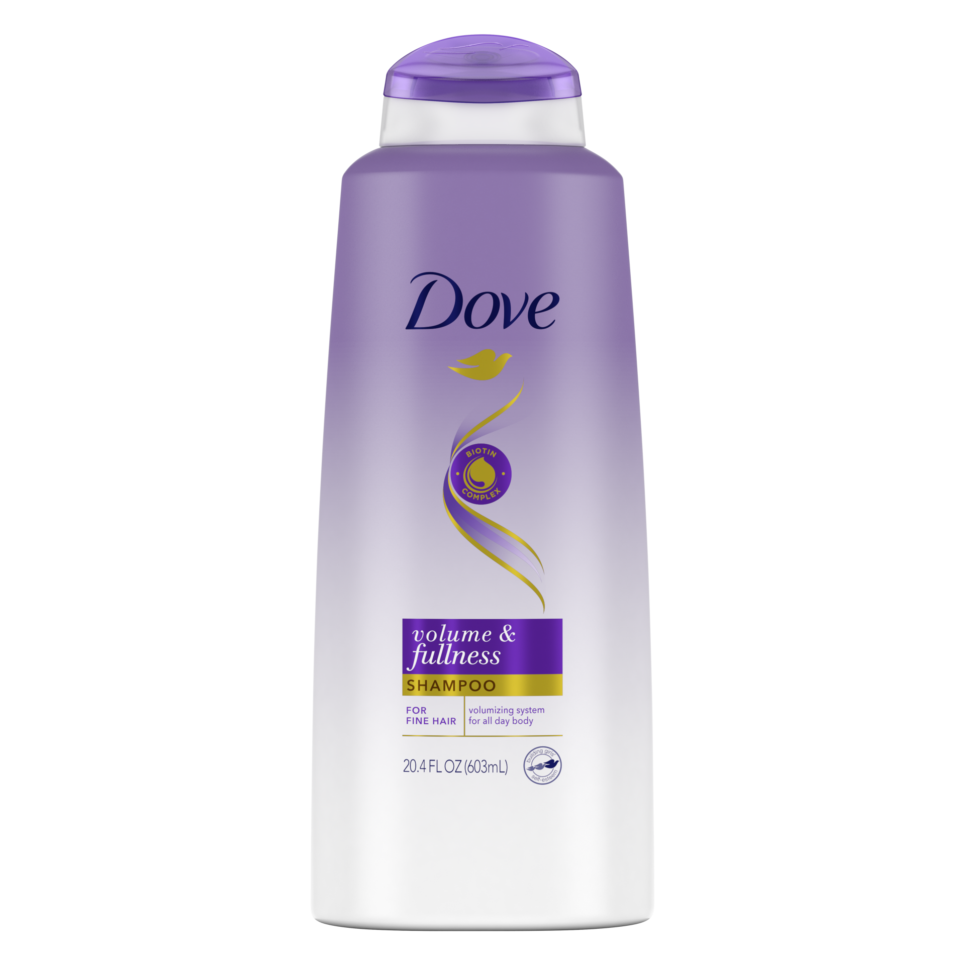 slide 3 of 6, Dove Ultra Care Shampoo Volume & Fullness, 20.4 oz, 20.4 oz