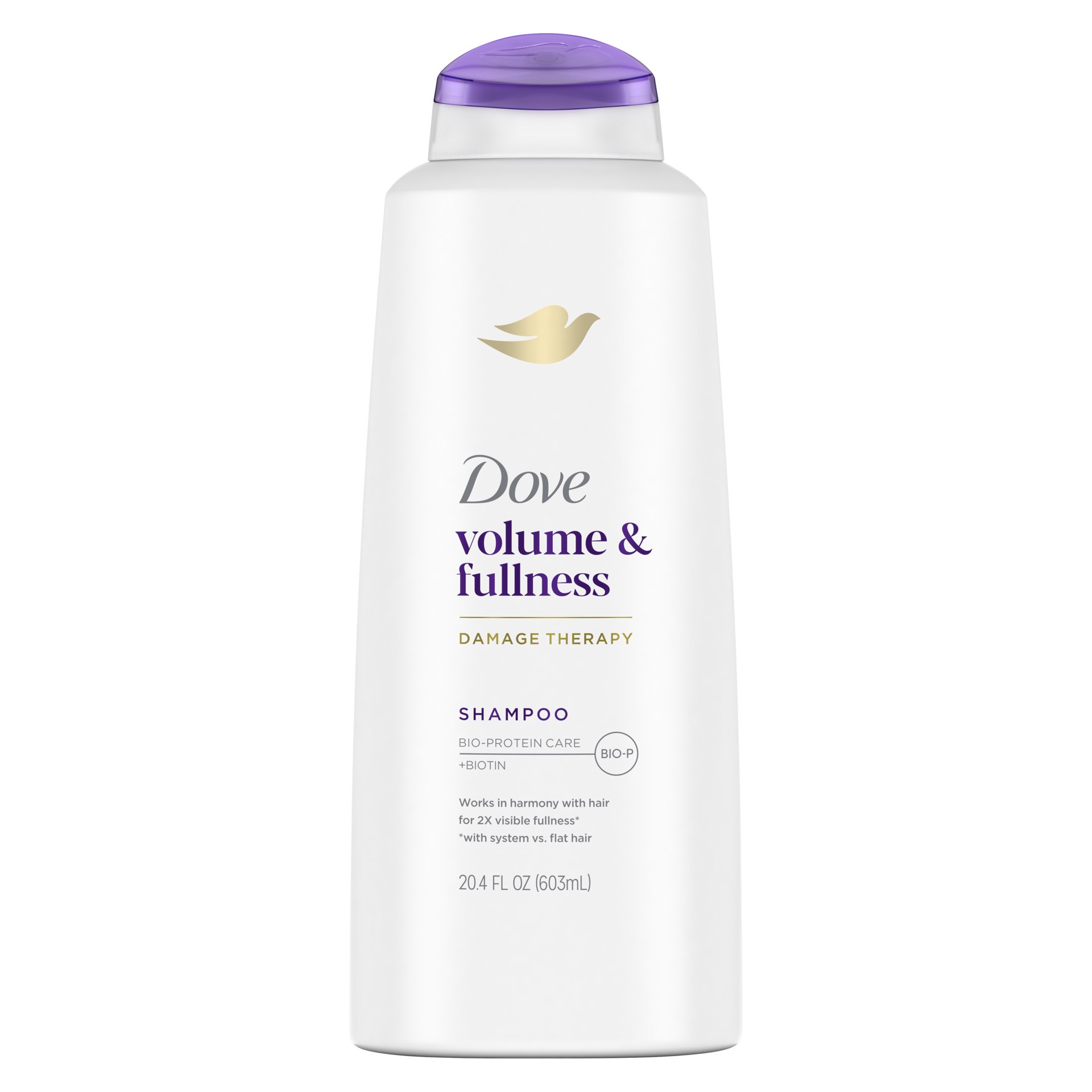 slide 1 of 6, Dove Ultra Care Shampoo Volume & Fullness, 20.4 oz, 20.4 oz