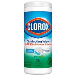 Clorox Disinfecting Bleach Free Cleaning Fresh Scent Wipes