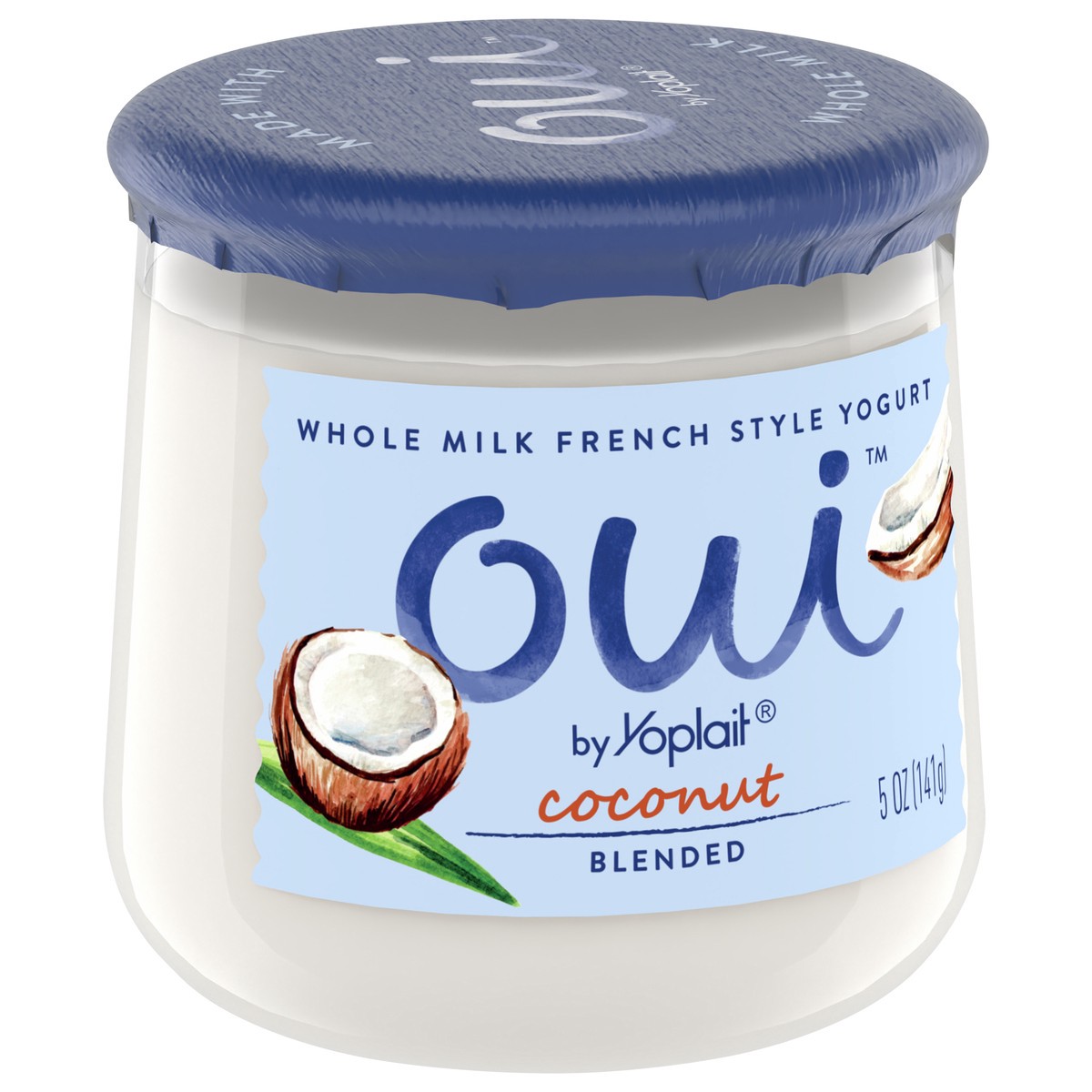 slide 7 of 9, Oui Yoplait Coconut Flavored French Style Yogurt, 5 oz