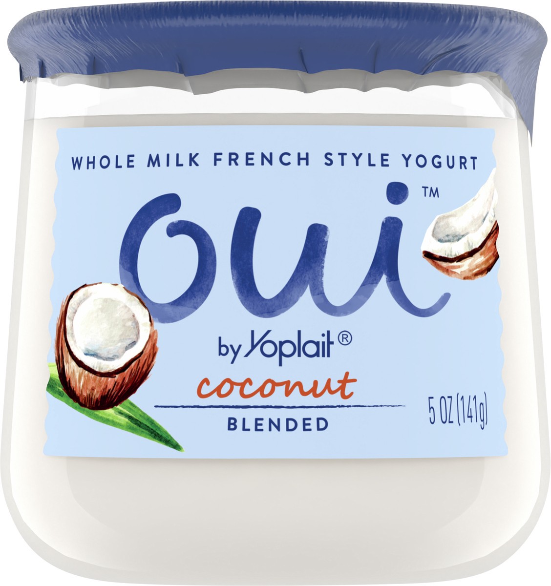 slide 2 of 9, Oui Yoplait Coconut Flavored French Style Yogurt, 5 oz
