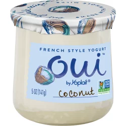 Oui Yoplait Coconut Flavored French Style Yogurt