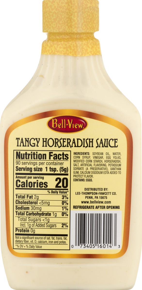 slide 6 of 9, Bell-View Tangy Horseradish Sauce 16 oz, 16 oz