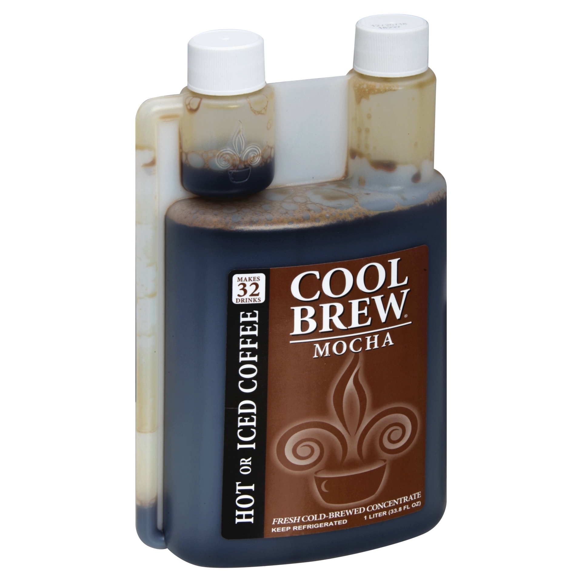 slide 1 of 2, Cool Brew Coolbrew Coffee Conaircentrate Mocha - 1 l, 1 l