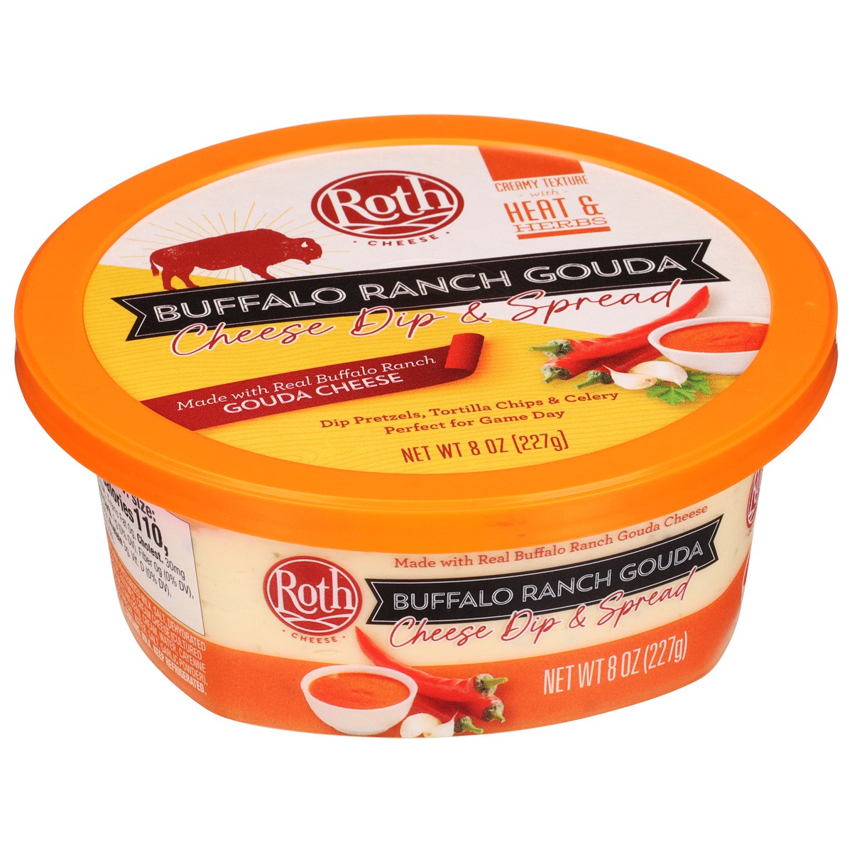 slide 6 of 13, Roth Chs Dip Buf Rnch Gda, 8 oz