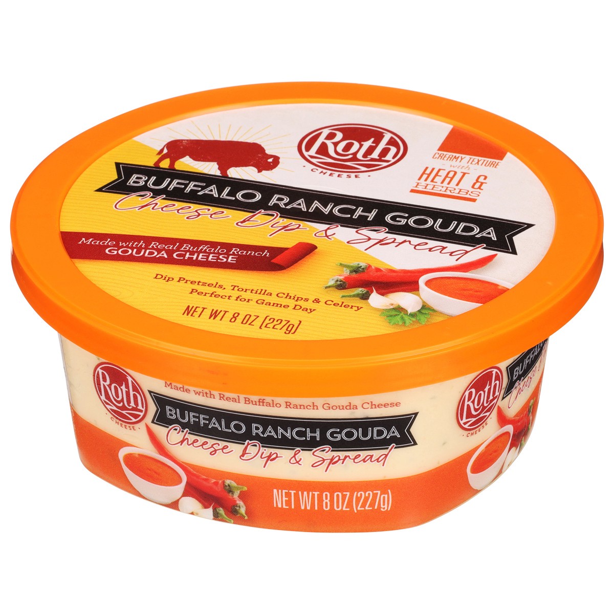 slide 7 of 13, Roth Chs Dip Buf Rnch Gda, 8 oz