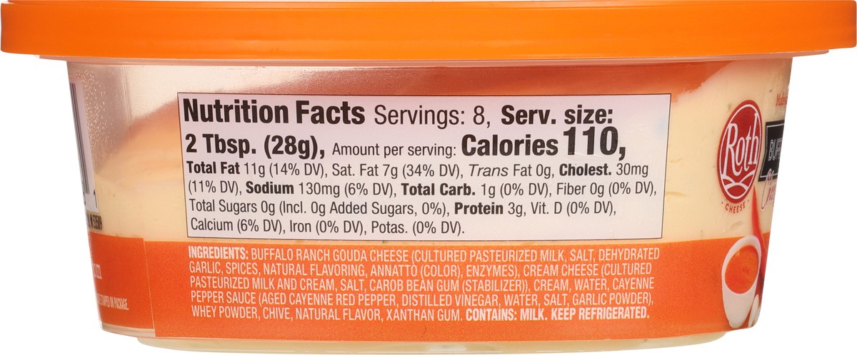 slide 8 of 13, Roth Chs Dip Buf Rnch Gda, 8 oz