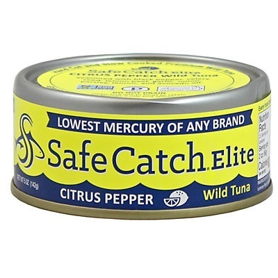 slide 1 of 1, Safe Catch Elite Citrus Pepper Tuna, 5 oz