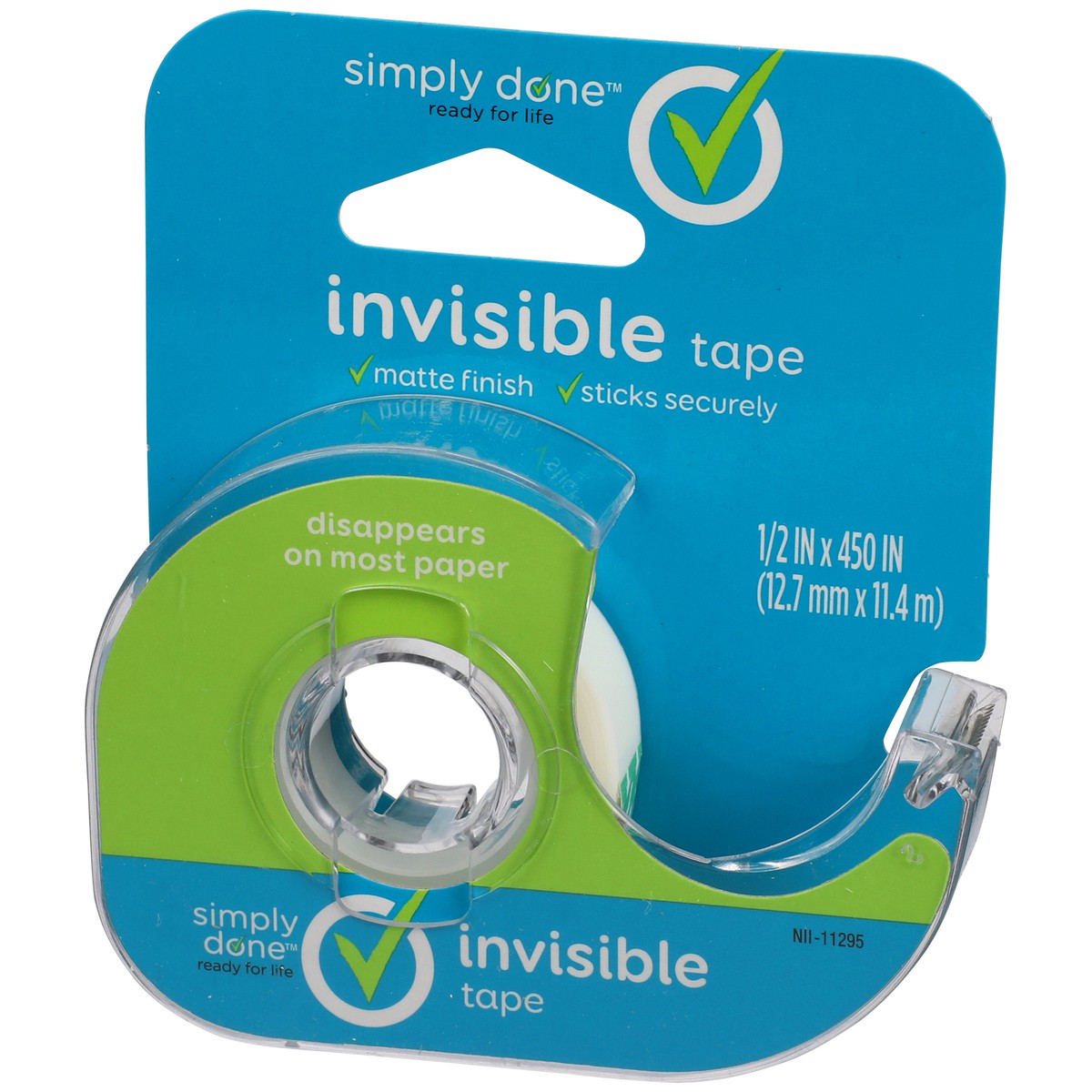 slide 6 of 8, Simply Done Tape, Invisible, 450 in