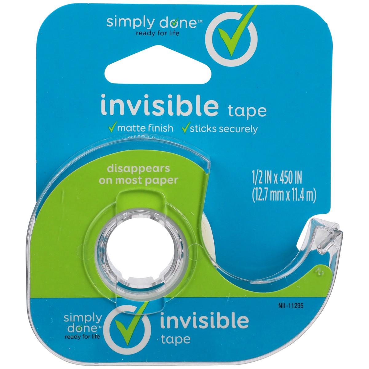 slide 3 of 8, Simply Done Tape, Invisible, 450 in