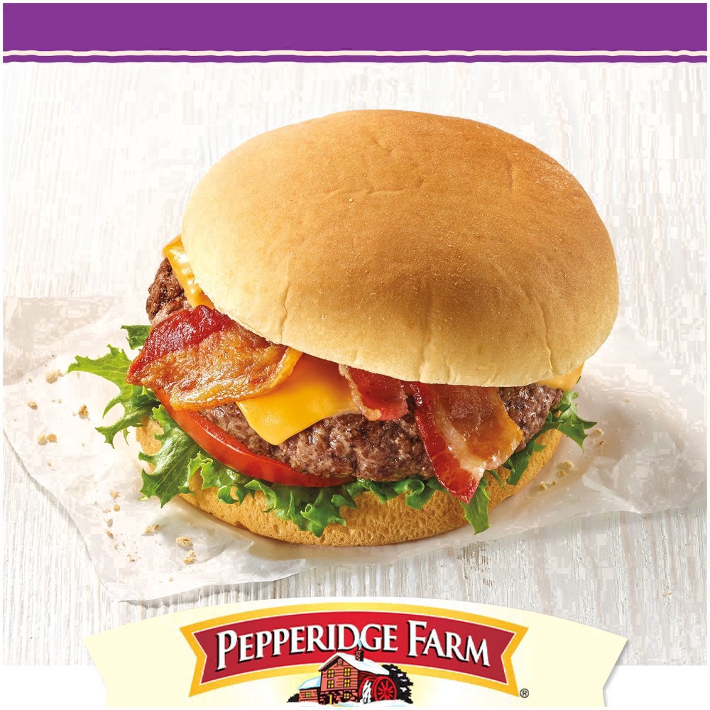 slide 34 of 125, Pepperidge Farm Soft White Hamburger Buns, 8-Pack Bag, 8 ct; 14.5 oz