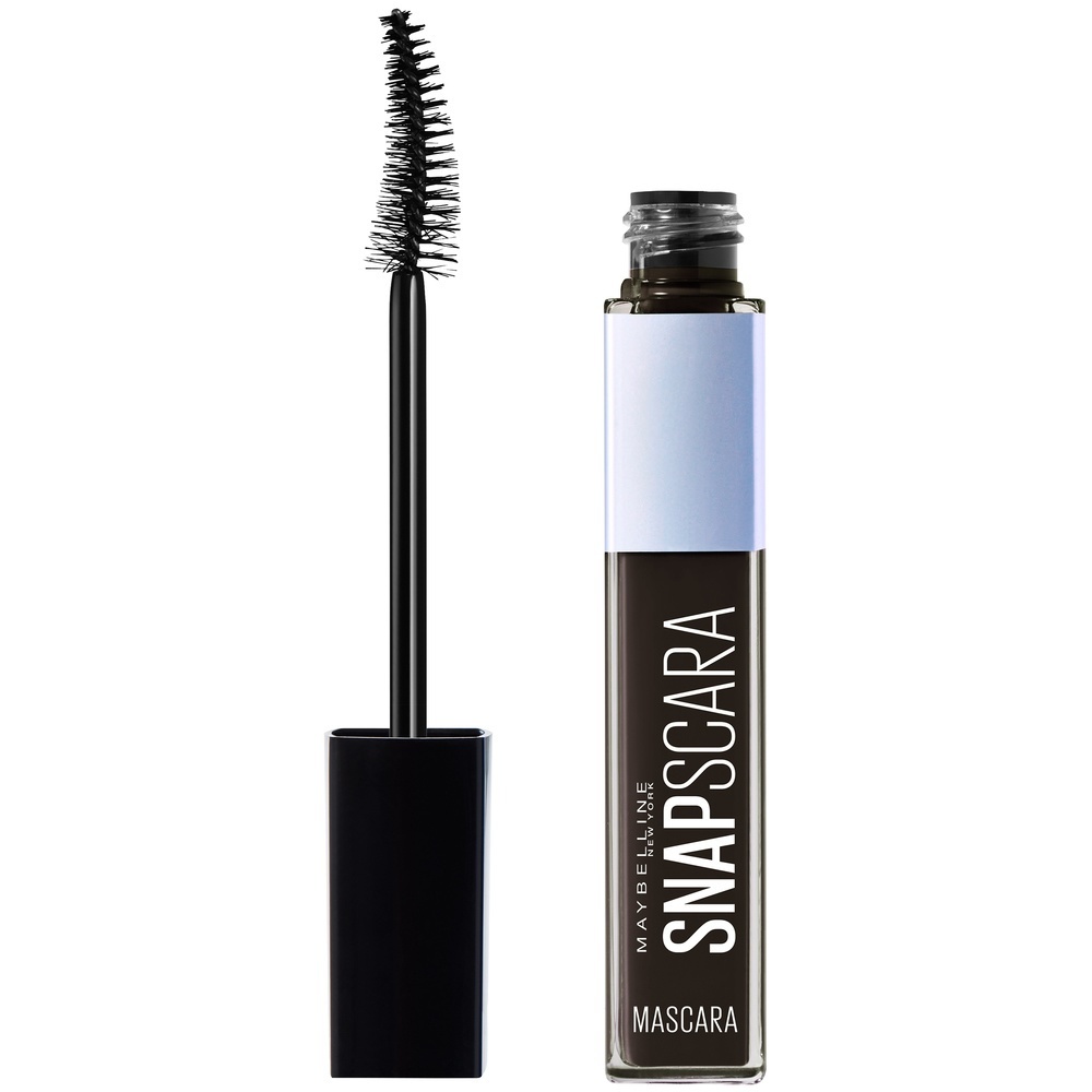 slide 1 of 3, Maybelline Snapscara Washable Mascara Makeup, Bold Brown, 0.34 oz