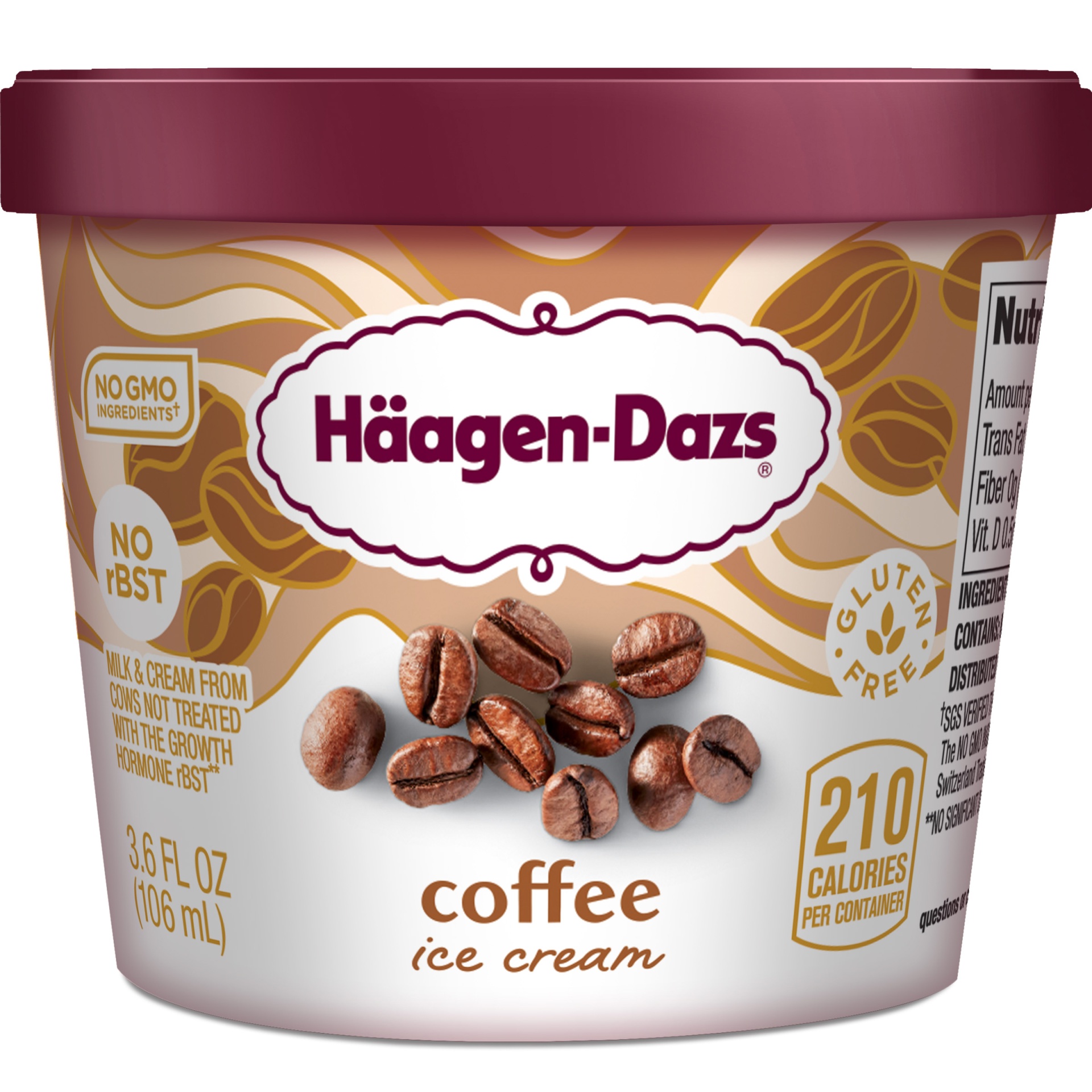 slide 1 of 7, Haagen-Dazs Coffee Ice Cream, 3.6 fl oz