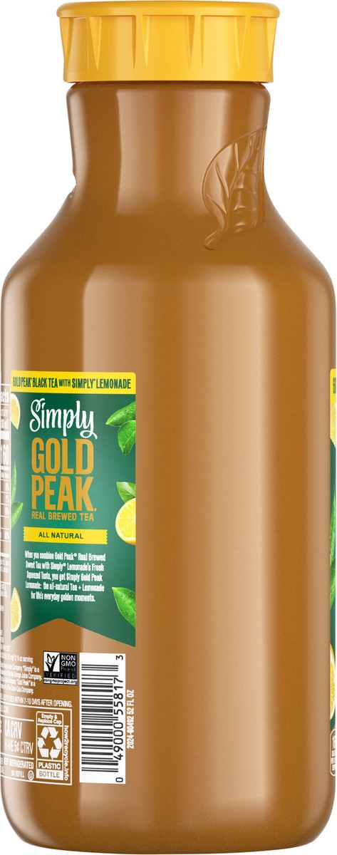 slide 3 of 11, Simply Gold Peak - Tea & Lemonade Bottle, 52 fl oz, 52 fl oz