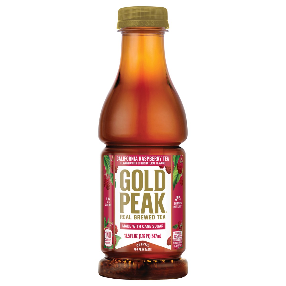 slide 1 of 14, Gold Peak California Raspberry Tea Bottle, 18.5 fl oz, 18.50 fl oz