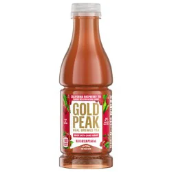 Gold Peak California Raspberry Tea Bottle, 18.5 fl oz