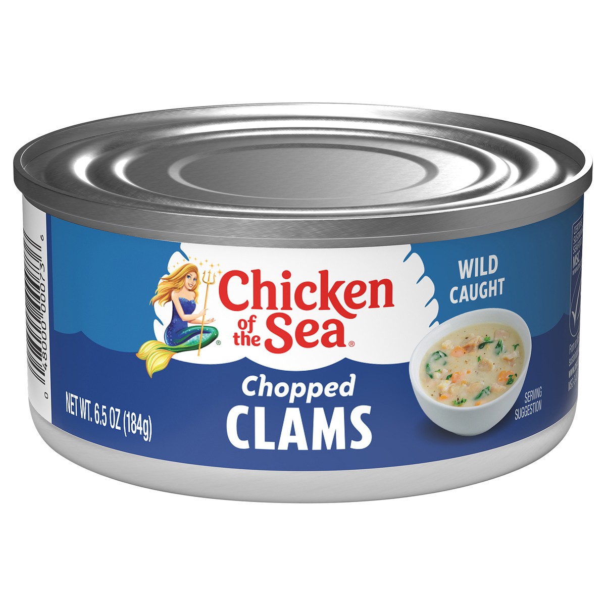 slide 1 of 4, Chicken of the Sea Chopped Clams, 6 oz