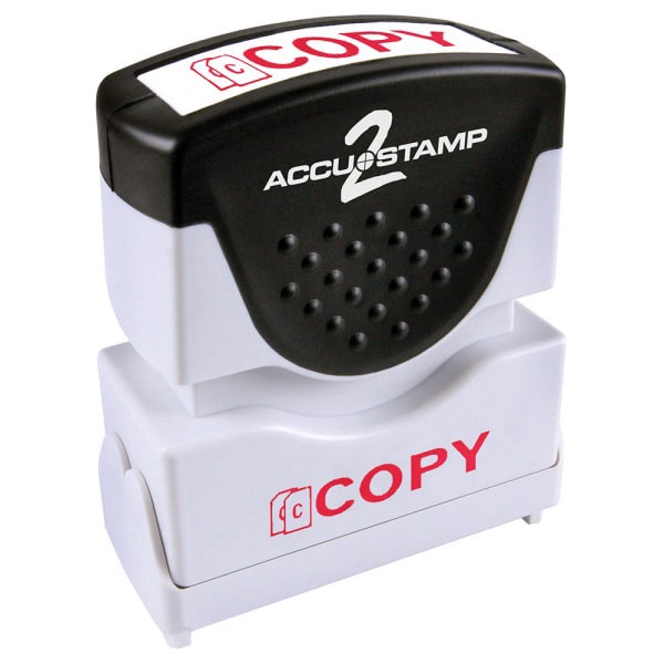 slide 1 of 4, ACCU-STAMP2 Copy Stamp, Red, 1 ct