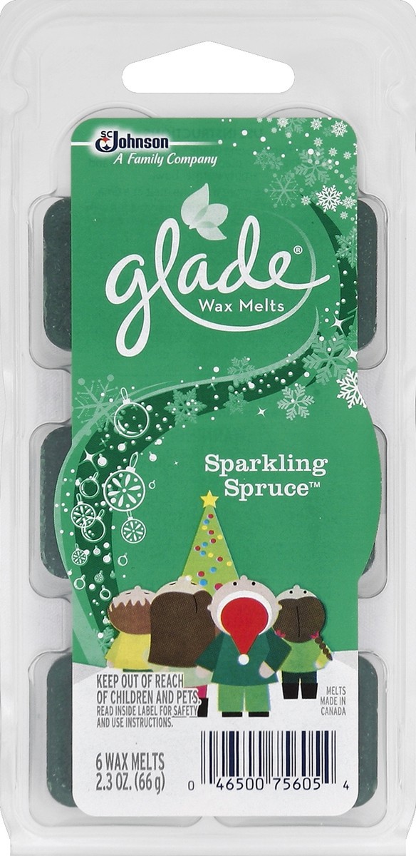 slide 1 of 2, Glade Wax Melts 6 ea, 6 ct