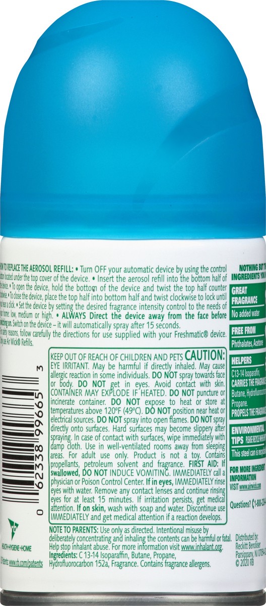 slide 11 of 12, Air Wick Pure Coconut Water Automatic Spray Refill 5.89 oz, 5.89 oz