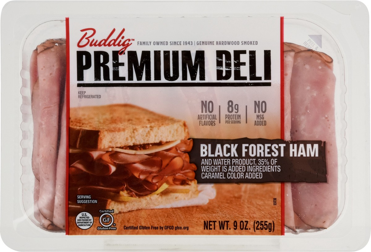 slide 7 of 9, Buddig Premium Deli Black Forest Black Forest Ham 9 oz, 9 oz