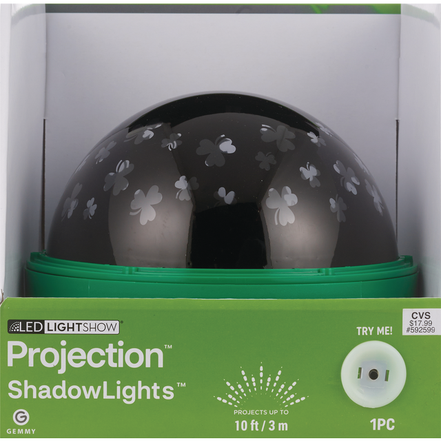 slide 1 of 1, CVS Tabletop Shadowlights-St. Patrick's, 1 ct