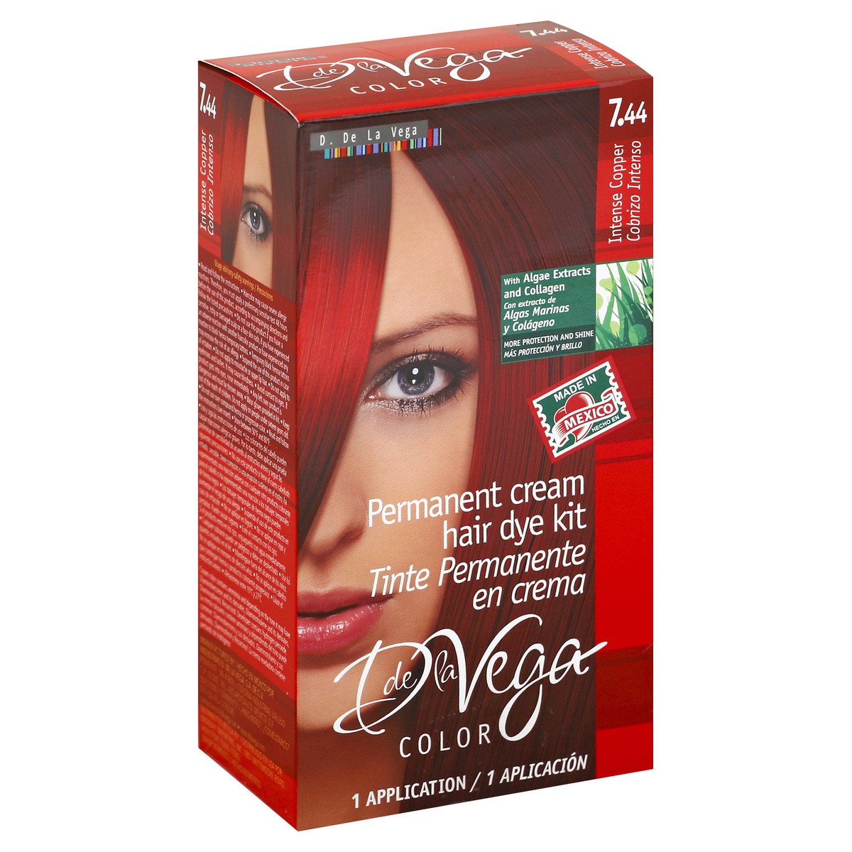 slide 2 of 5, D de la Vega Hair Dye Kit 1 ea, 1 ct