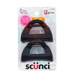 Scunci No-Slip Grip Jaw Clips