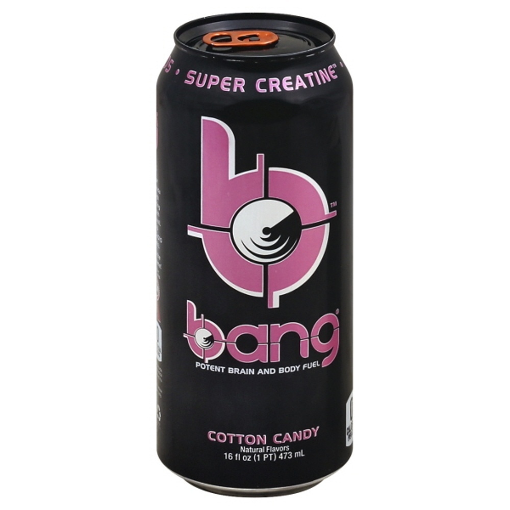 slide 1 of 1, Bang Energy Cotton Candy - 12 ct; 16 fl oz, 12 ct; 16 fl oz