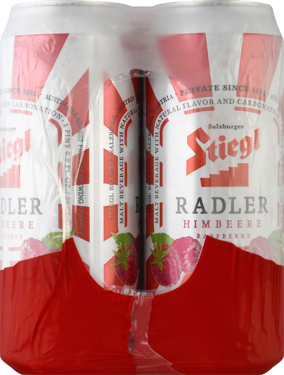 slide 2 of 10, Stiegl Raspberry Radlers, 67.6 fl oz