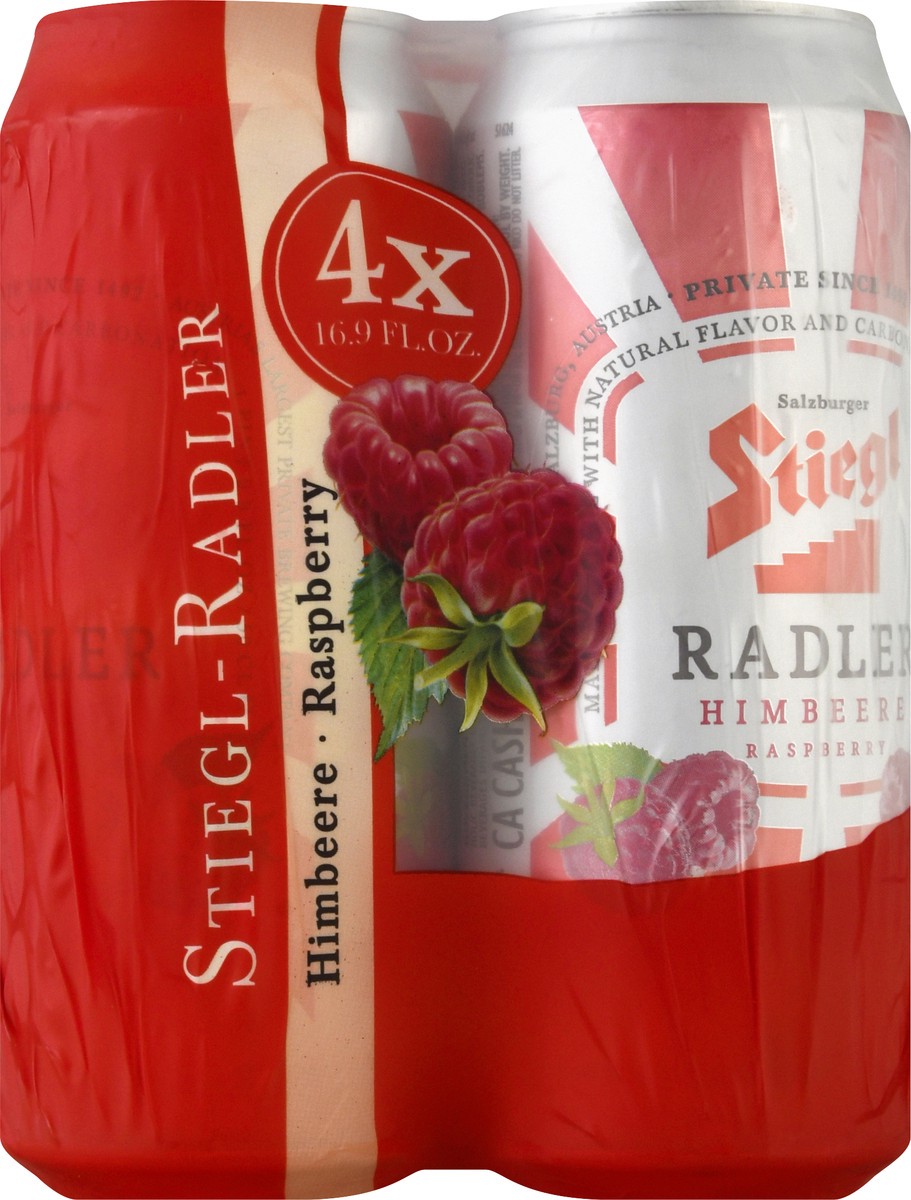 slide 5 of 10, Stiegl Raspberry Radlers, 67.6 fl oz