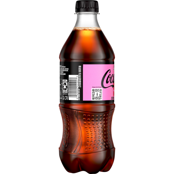 slide 6 of 10, Coke Coca Cola Zero Sugar Move Soda, 20 fl oz