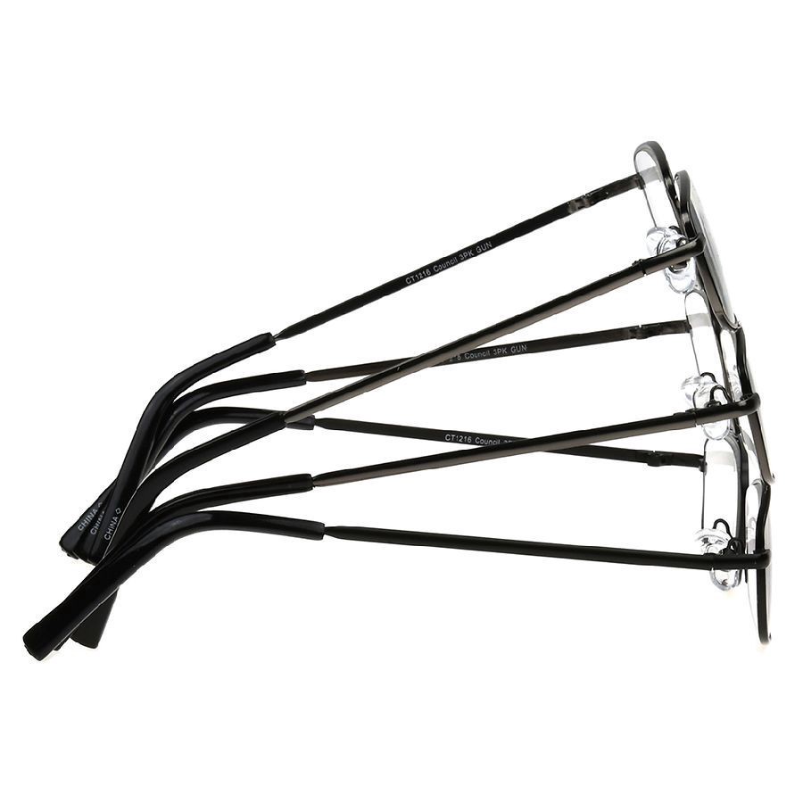 slide 4 of 5, Walgreens Council Reading Glasses +1.25, 3 ct