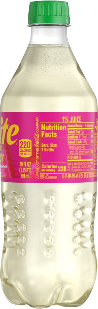 slide 2 of 3, Sprite Lymonade Legacy Bottle, 20 fl oz, 20 fl oz