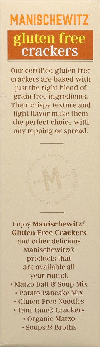 slide 2 of 9, Manischewitz Gluten Free Crackers, 8 oz