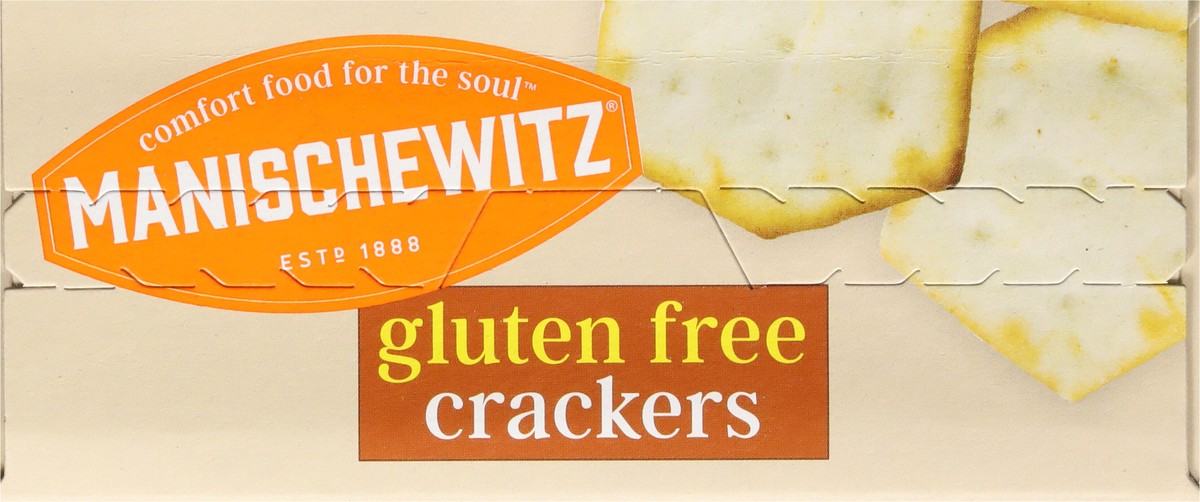 slide 4 of 9, Manischewitz Gluten Free Crackers, 8 oz