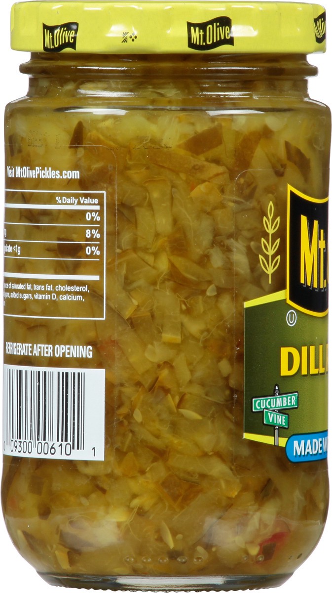 slide 5 of 7, Mt. Olive Dill Relish With Sea Salt, 