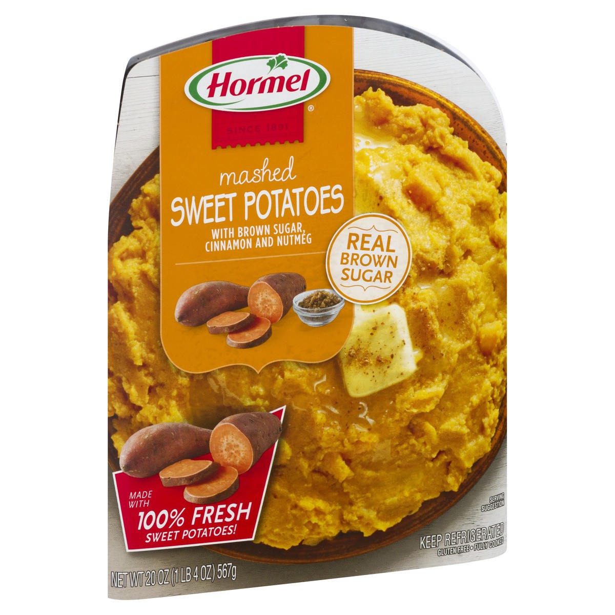 slide 2 of 10, Hormel Mashed Sweet Potatoes, 20 oz