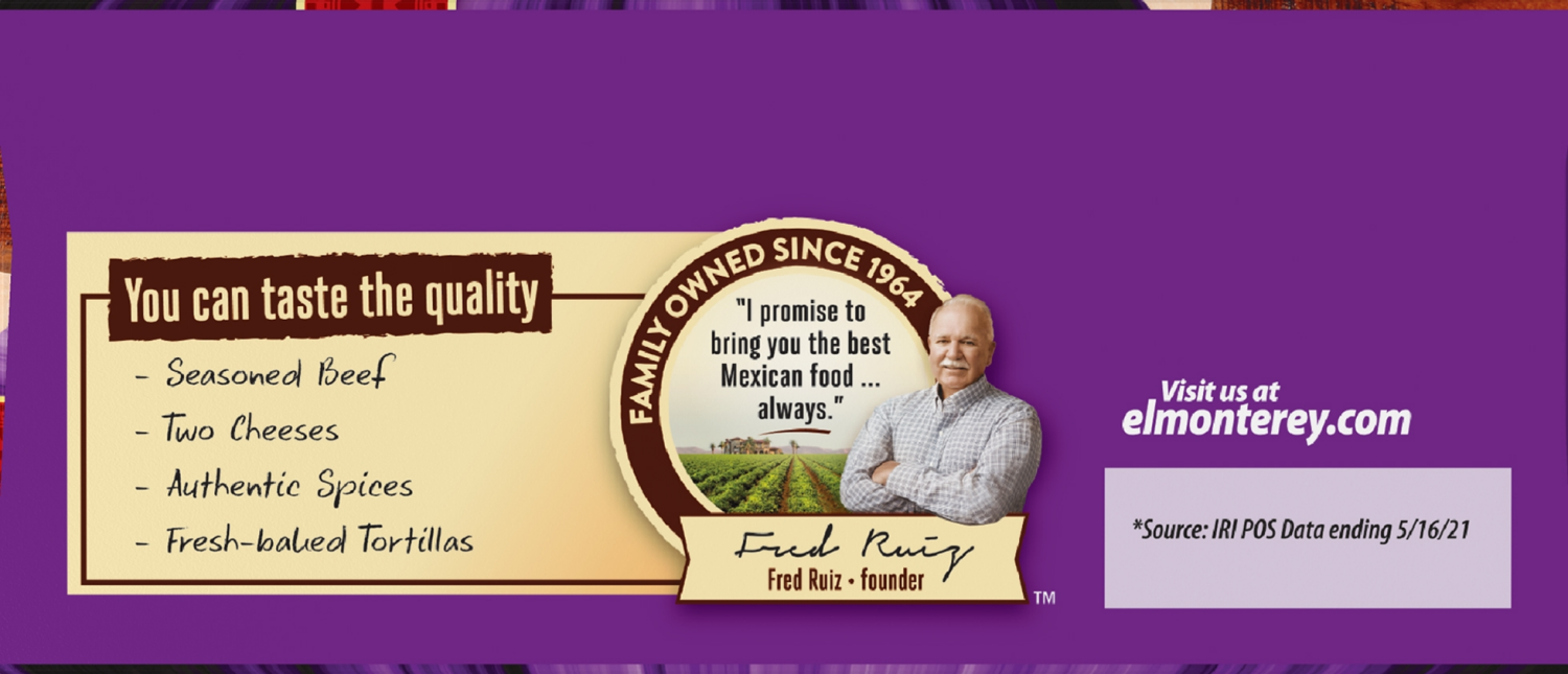 slide 5 of 5, El Monterey Extra Crunchy Taco Seasoned Beef & Cheese Taquitos 18ct, 20.7oz (Frozen), 18 ct