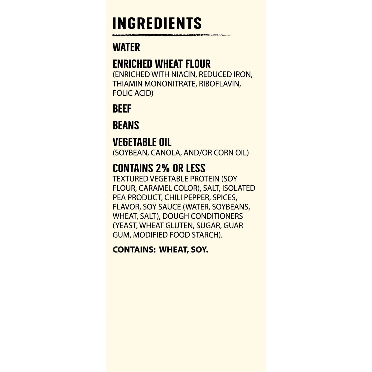 slide 7 of 7, El Monterey Beef & Bean Burrito 4 oz Single Serve, 4 oz