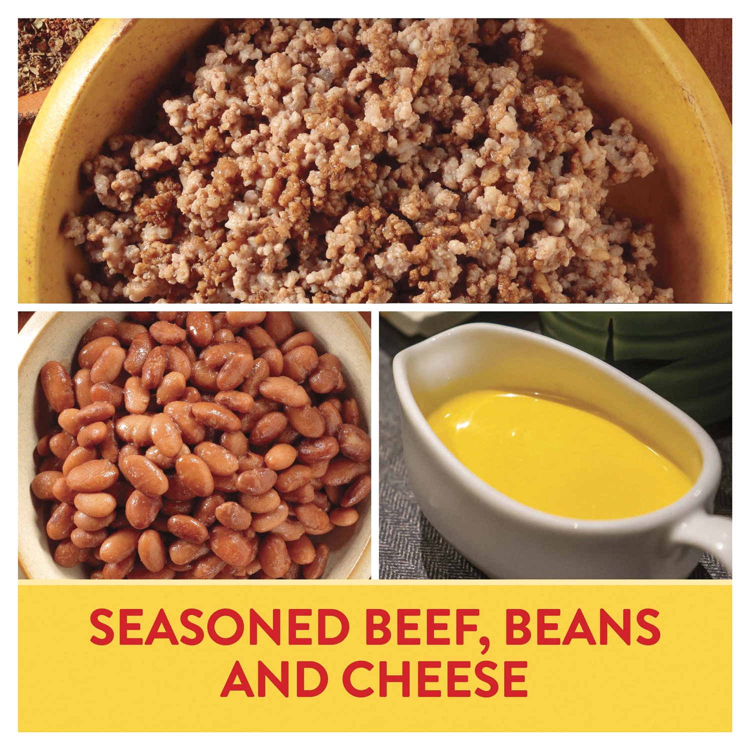 slide 5 of 5, El Monterey Chimichangas, Beef, Bean & Cheese Flavor, 8-Pack, Family Size, 8 ct