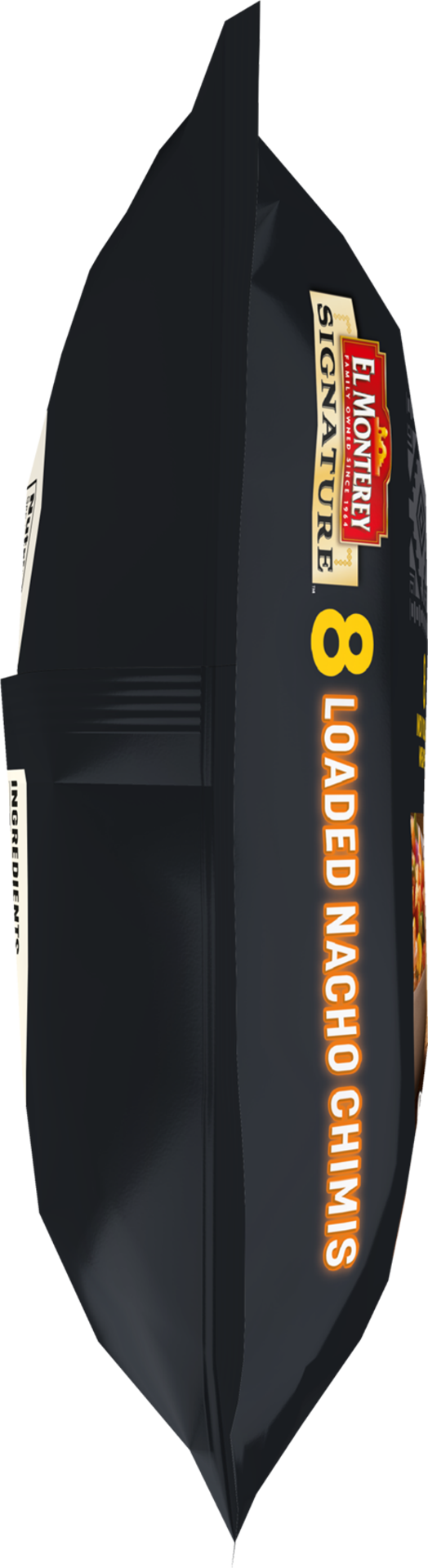 slide 2 of 5, El Monterey Chimichangas, Loaded Nacho, Beef, Black Bean & Three Cheese, 8 ct