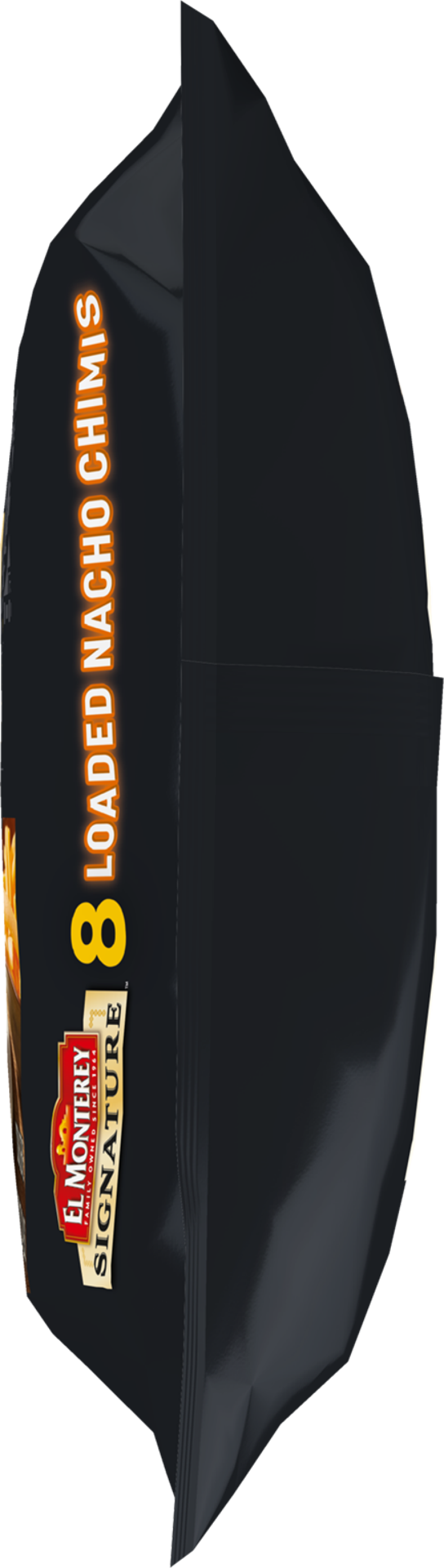 slide 3 of 5, El Monterey Chimichangas, Loaded Nacho, Beef, Black Bean & Three Cheese, 8 ct