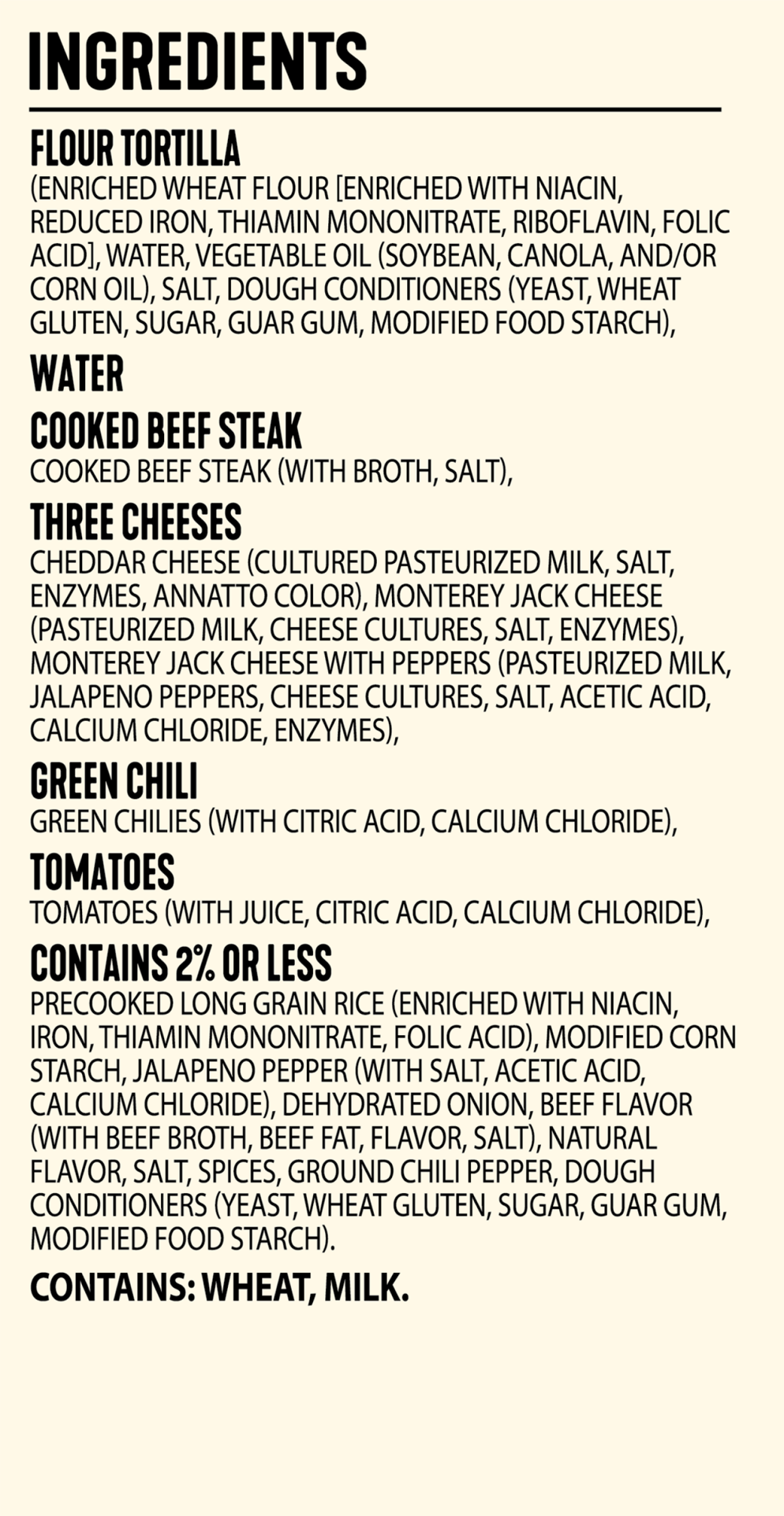 slide 4 of 5, El Monterey Signature Shredded Steak & Cheese Burritos 8 ct, 38.4 oz (Frozen), 8 ct