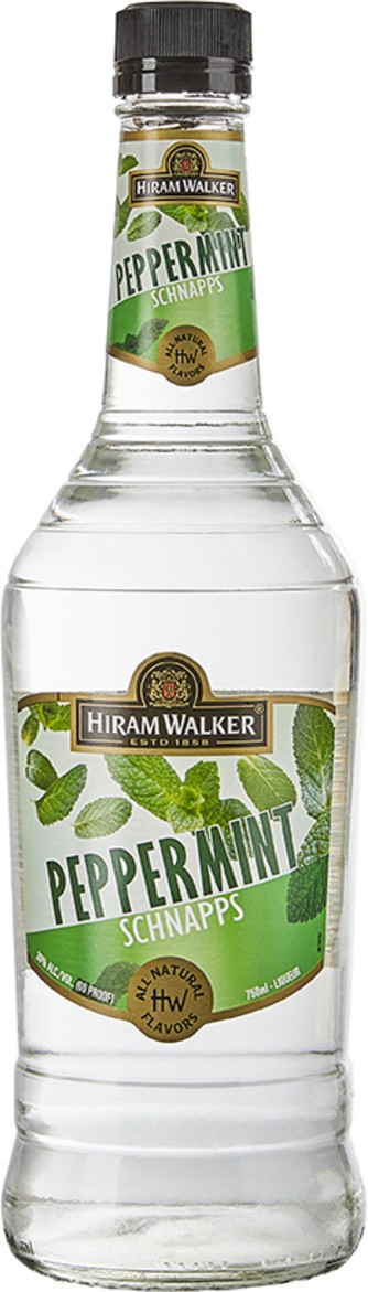 slide 1 of 5, Hiram Walker Peppermint Schnapps 750mL Bottle 60 Proof, 750 ml