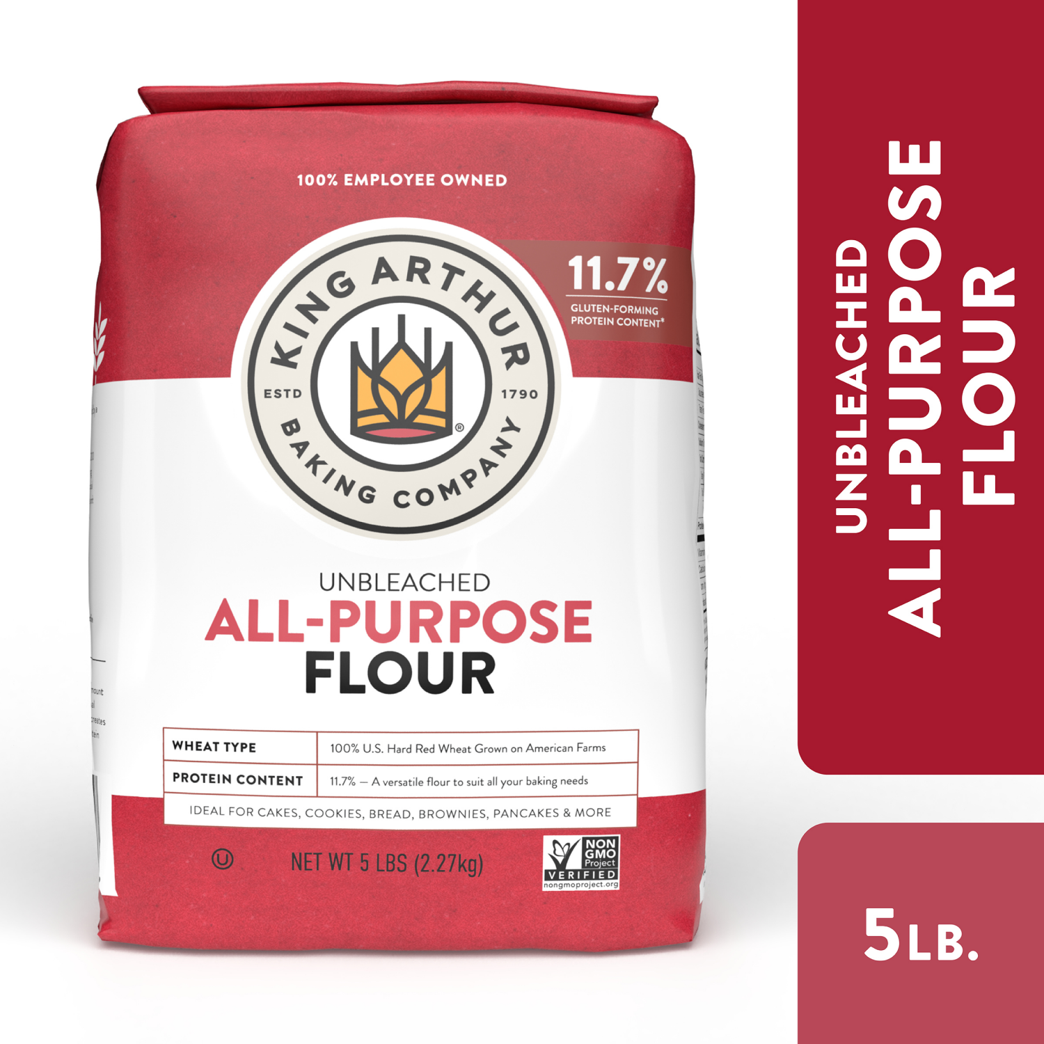 slide 1 of 8, King Arthur Flour All-purpose Unbleached Flour - 5 lb, 5 lb